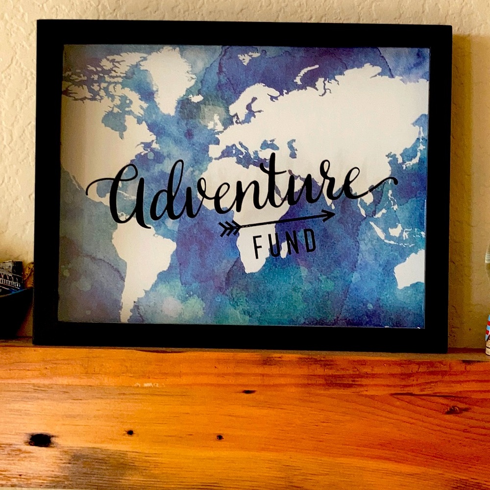 Adventure Fund Coin Bank